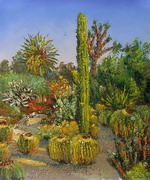 tableau cactus désert