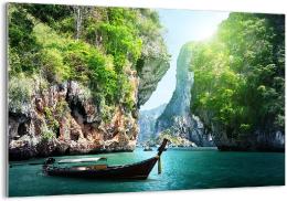 tableau impression sur verre Baie Thailande