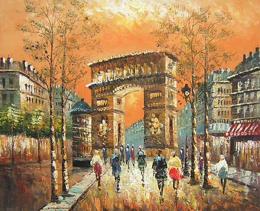 tableau Paris Arc de Triomphe